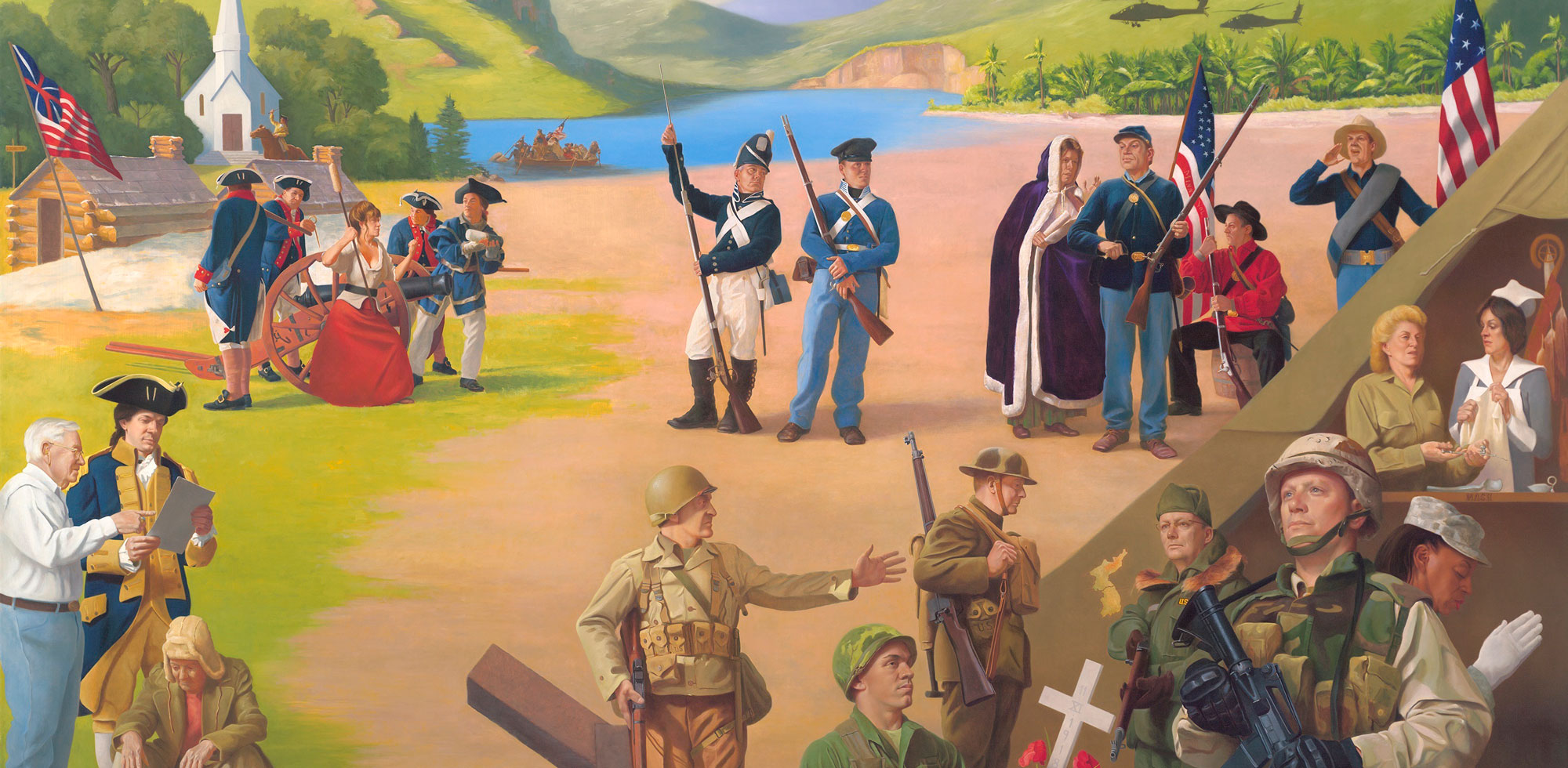 Army Mural
