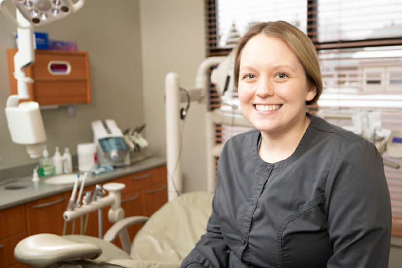 Alexandra Lucken, dental hygenist