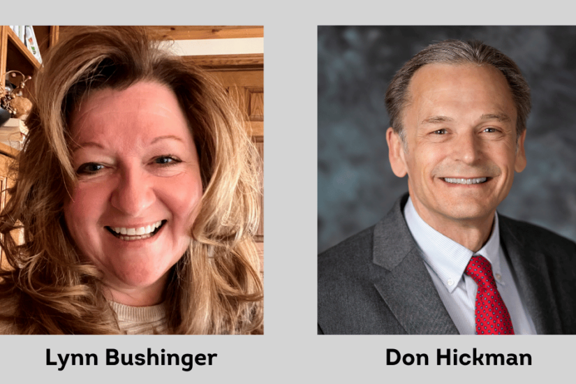 Lynn Bushinger and Don Hickman are serving as interim co-presidents.