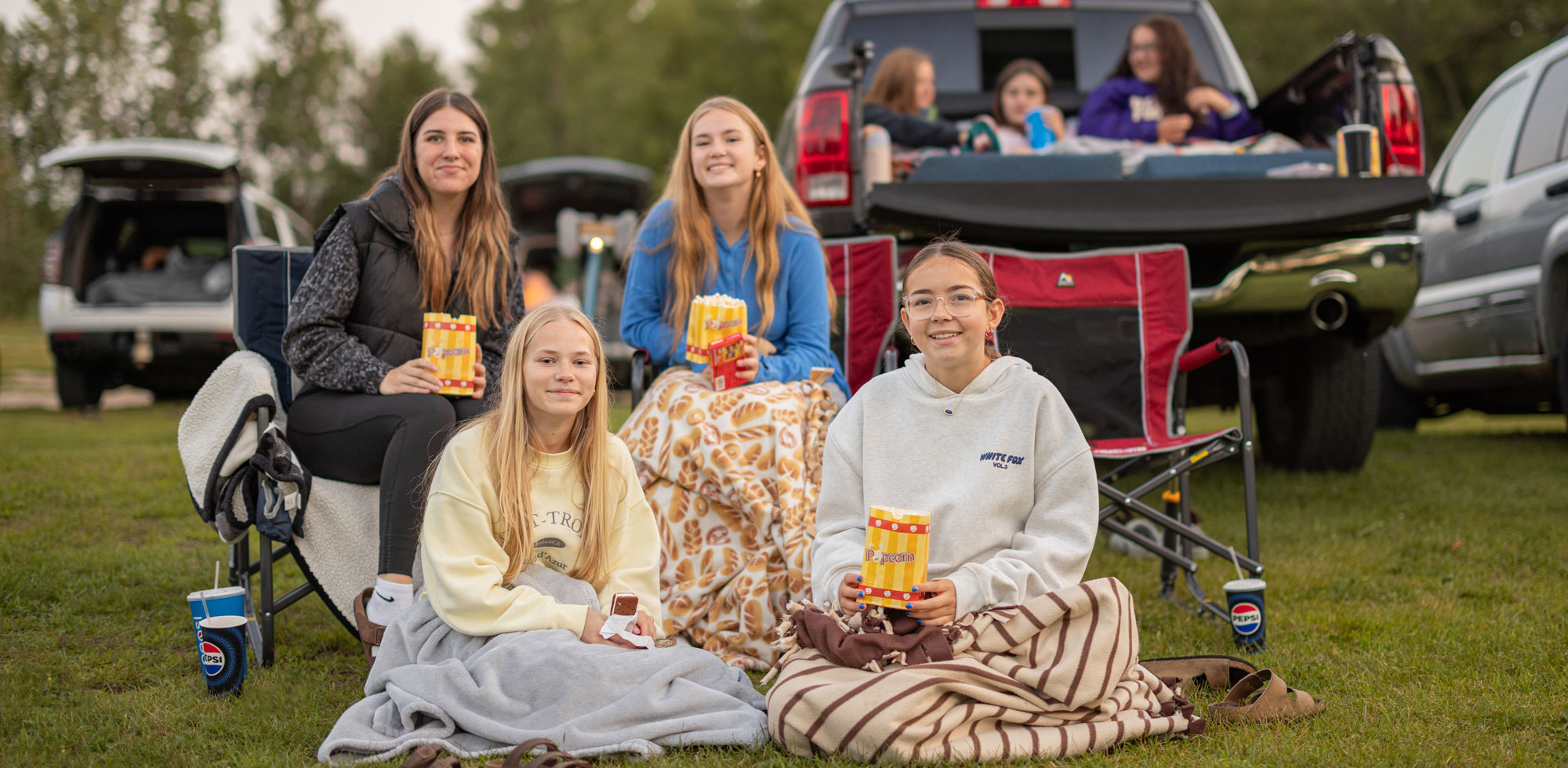 Drive-in viewers